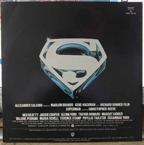 John Williams – Superman The Movie (Original Sound Track) LP PLAK