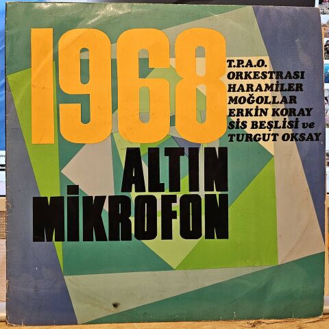 Various – 1968 Altın Mikrofon LP PLAK