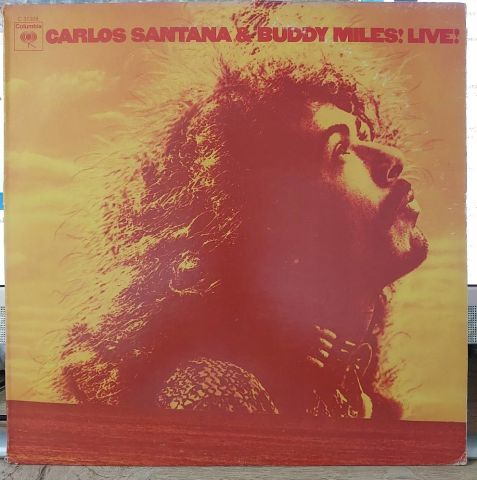 Carlos Santana And Buddy Miles – Carlos Santana & Buddy Miles! Live LP PLAK
