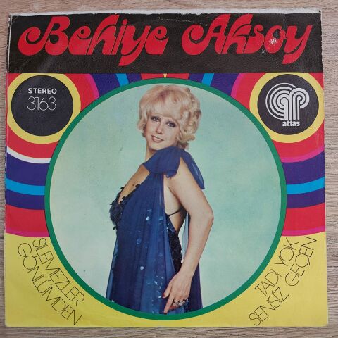 BEHİYE AKSOY - SİLEMEZLER GÖNLÜMDEN 45LİK PLAK