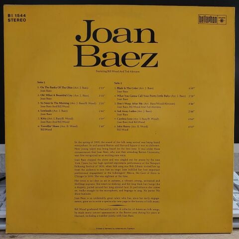 Joan Baez – Joan Baez LP PLAK