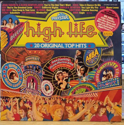 Various – High Life - 20 Original Top Hits LP PLAK