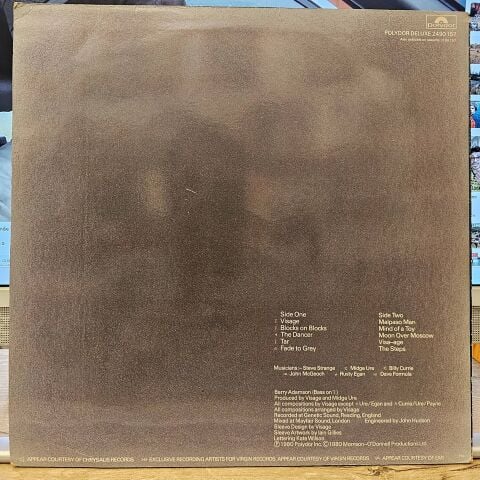 Visage – Visage LP PLAK