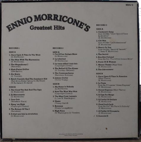 Ennio Morricone, The Eddy Starr Orchestra & Singers – The Music of Ennio Morricone And Other Great Western Movie Themes & Movie Themes LP PLAK