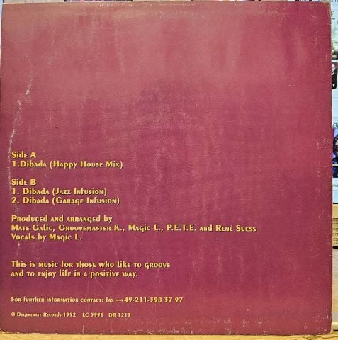 Nightmover – Agua De Beber (Di Ba Da) LP PLAK