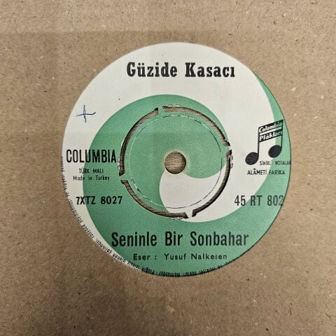 GÜZİDE KASACI - SENİNLE BİR SONBAHAR 45LİK PLAK