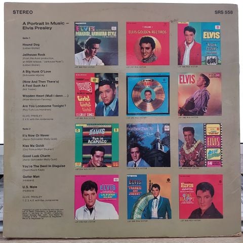 Elvis Presley – A Portrait In Music LP PLAK