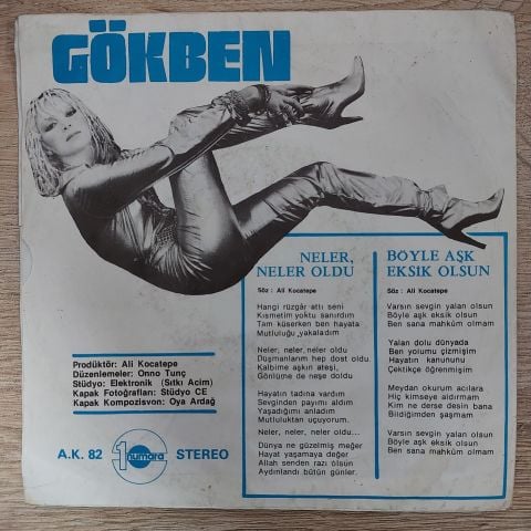 Gökben – Böyle Aşk Eksik Olsun 45LİK PLAK