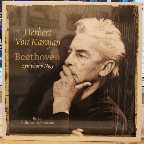 Beethoven - Berliner Philharmoniker ‧ Herbert von Karajan – Symphonie No.5 LP PLAK