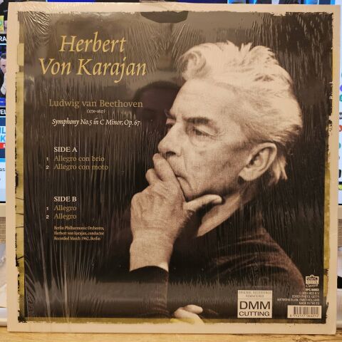 Beethoven - Berliner Philharmoniker ‧ Herbert von Karajan – Symphonie No.5 LP PLAK