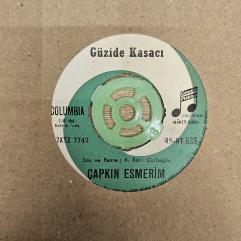 Güzide Kasacı – Çapkın Esmerim 45LİK PLAK