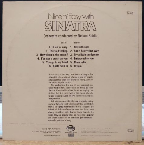 Frank Sinatra – Nice n Easy LP PLAK