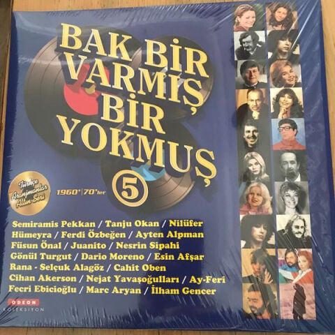 Various – Bak Bir Varmış Bir Yokmuş 5 LP PLAK