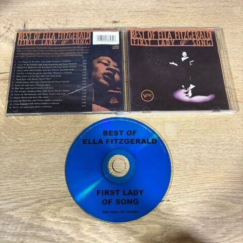 ELLA FITZGERALD- THE BEST OF ELLA FITZGERALD CD