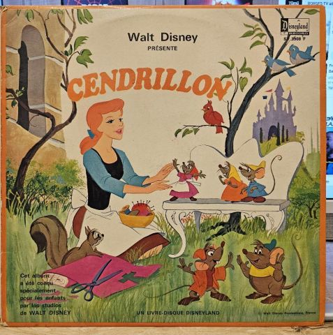 Walt Disney – Cendrillon LP PLAK