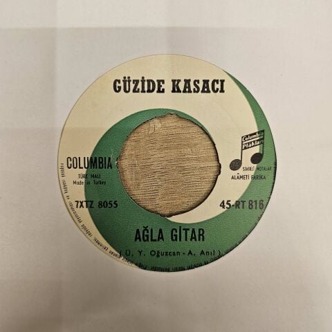 Güzide Kasacı – Anlarsin Ya / Ağla Gitar 45LİK PLAK