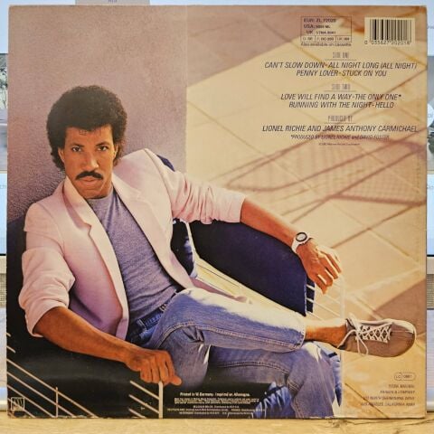 Lionel Richie – Can't Slow Down LP PLAK