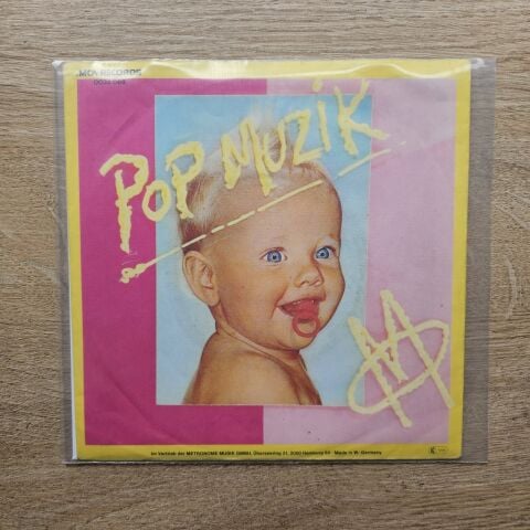 M – Pop Muzik  45LİK PLAK