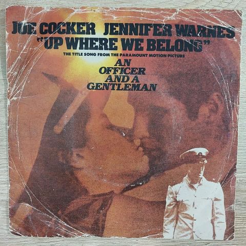 Joe Cocker, Jennifer Warnes – Up Where We Belong 45LİK PLAK