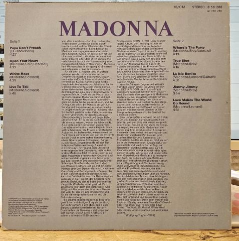 Madonna – True Blue LP PLAK