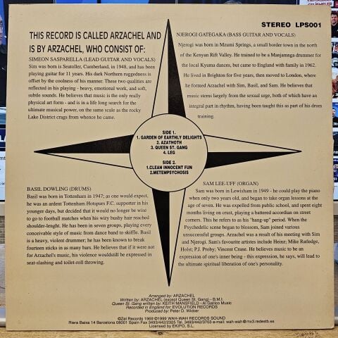 Arzachel – Arzachel LP PLAK