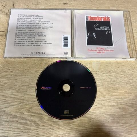 MIKIS THEODORAKIS - MIKIS THEODORAKIS' ALL THE TIME GREATEST HITS CD