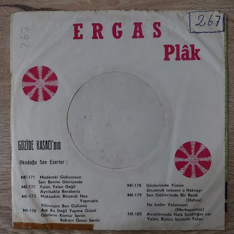 GÜZİDE KASACI - YALAN YALAN DEĞİL 45LİK PLAK