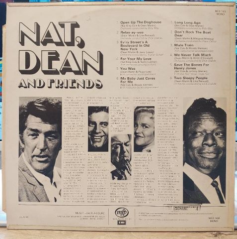 Nat, Dean And Friends – Nat, Dean And Friends LP PLAK