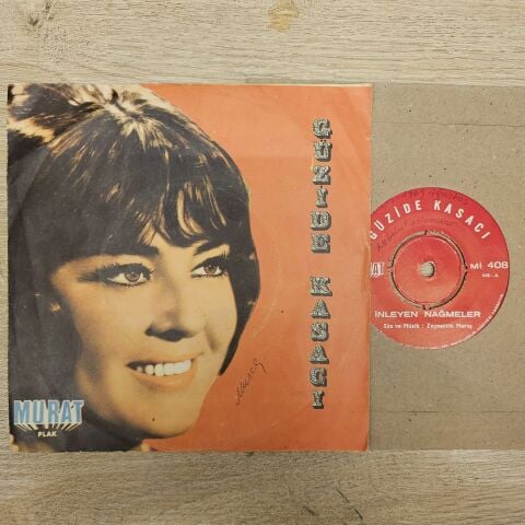 Güzide Kasacı – İnleyen Nağmeler / Ağlama, Değmez Hayat Bu Göz Yaşlarına 45LİK PLAK...