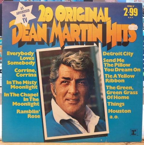 Dean Martin – 20 Original Dean Martin Hits LP PLAK