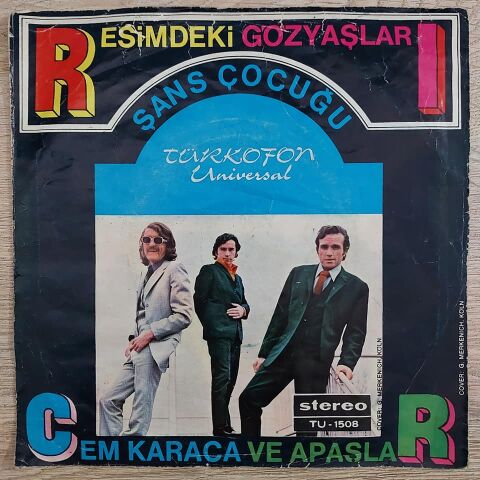 Cem Karaca – Resimdeki Gözyaşları / Şans Çocuğu 45LİK PLAK