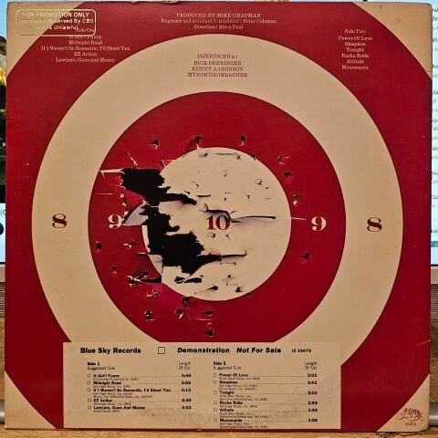 Derringer – If I Weren't So Romantic, I'd Shoot You LP PLAK