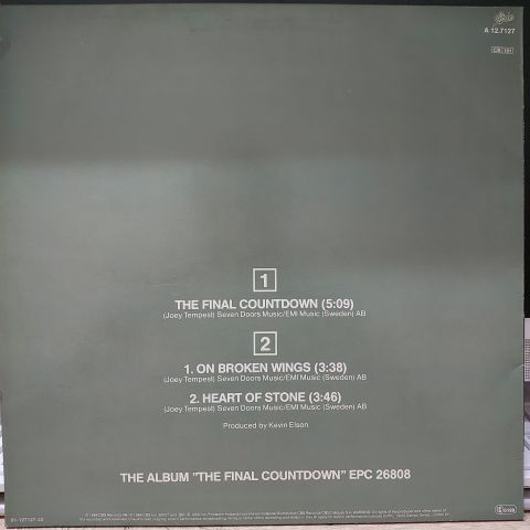 Europe – The Final Countdown LP PLAK