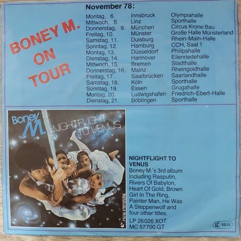 Boney M. – Rasputin / Painter Man 45LİK PLAK