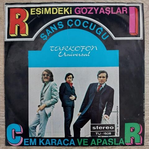 Cem Karaca – Resimdeki Gözyaşları / Şans Çocuğu 45LİK PLAK