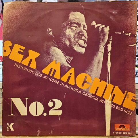 James Brown – Sex Machine (Recorded Live At Home In Augusta, Georgia With His Bad Self) No.2 LP PLAK