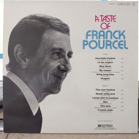 Franck Pourcel – A Taste Of Franck Pourcel LP PLAK