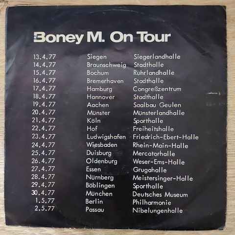 Boney M. – Ma Baker / Still I'm Sad 45LİK PLAK