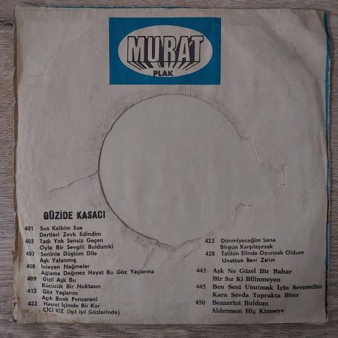 GÜZİDE KASACI - NASIL GEÇTİ HABERSİZ 45LİK PLAK