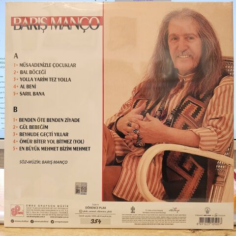 Barış Manço - Müsaadenizle Çocuklar LP PLAK