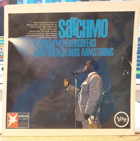 Louis Armstrong – Satchmo Sings Evergreens LP PLAK