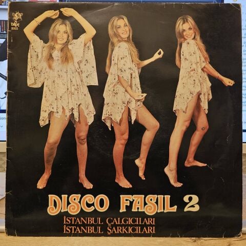 İstanbul Çalgıcıları / İstanbul Şarkıcıları – Disco Fasıl 2 LP PLAK