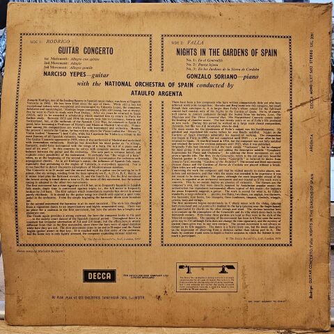 Rodrigo - Guitar Concerto LP PLAK