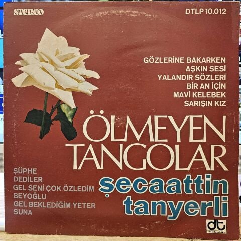 Şecaattin Tanyerli – Ölmeyen Tangolar Vol.2 LP PLAK