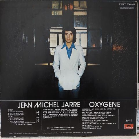 Jean Michel Jarre – Oxygene LP PLAK