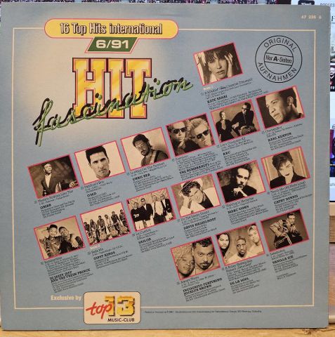 Various – Hit Fascination 6/91 LP PLAK