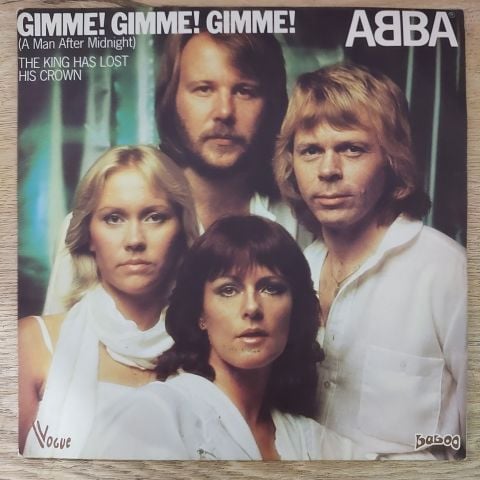 ABBA – Gimme Gimme Gimme 45LİK PLAK