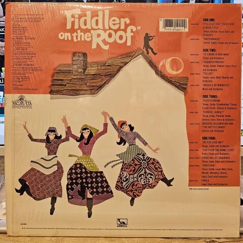 John Williams , Isaac Stern – Fiddler On The Roof (Original Motion Picture Soundtrack Recording) LP PLAK