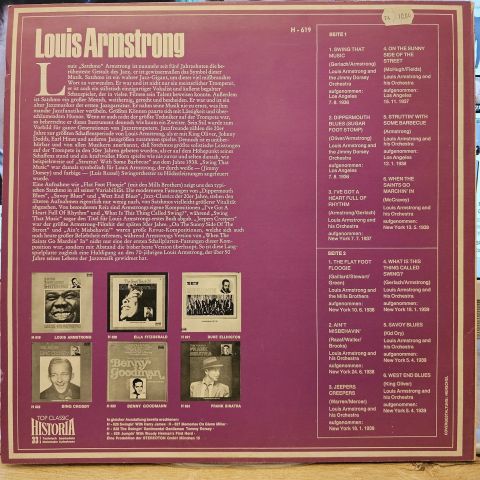 Louis Armstrong – Swing That Music Satchmo LP PLAK
