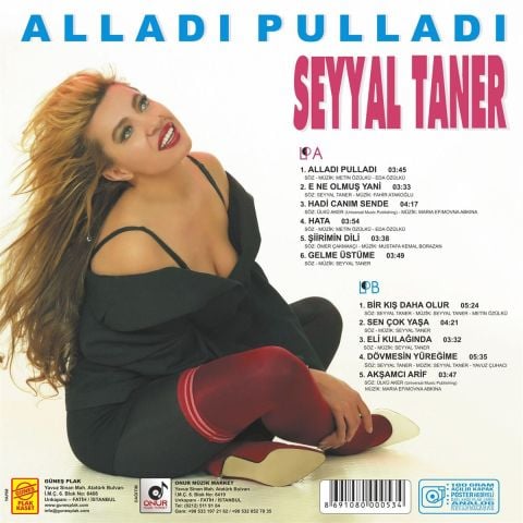 SEYYAL TANER - ALLADI PULLADI LP PLAK